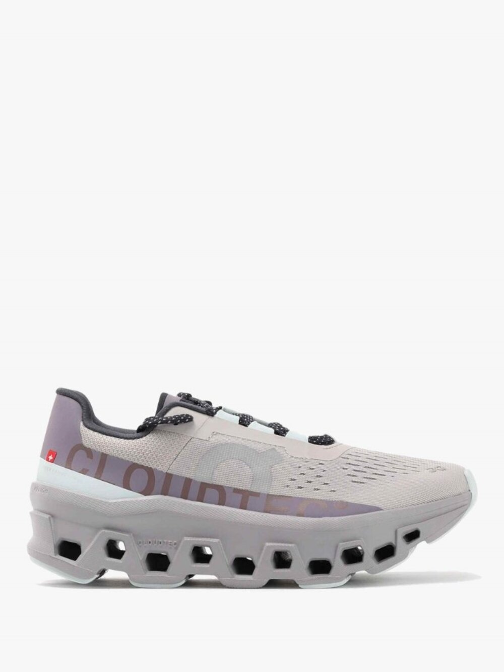 On Running Cloudmonster Pearl Arctic Trainers
